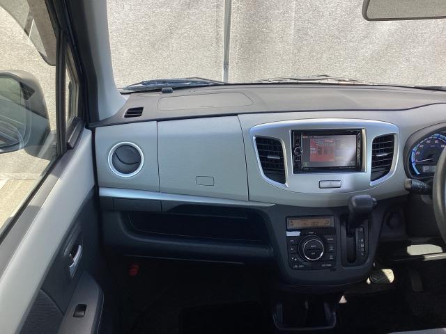 フレア 660 HS 2WD CVT オートエアコン ワンセグ付メモリーナビ CDDVDTV ハロゲンライト ウインカーミラー 14インチアルミ アクリルバイザー 衝突軽減ブレーキ 記録簿 ナビTV 1オーナー PS PW(18枚目)