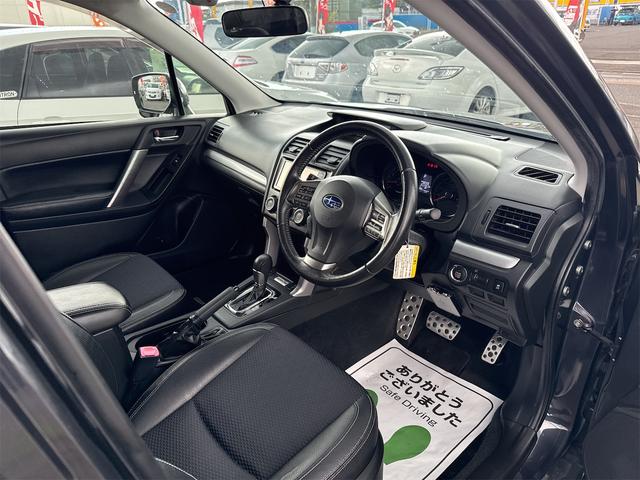 フォレスター 2.0XT アイサイト ドライブレコーダー SDナビ バックカメラ フルセグ Bluetooth DVD HID ETC デイライト ハーフレザーシート パワーシート シートヒーター プッシュスタート タイミングチェーン(37枚目)