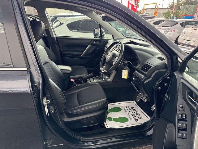 フォレスター 2.0XT アイサイト ドライブレコーダー SDナビ バックカメラ フルセグ Bluetooth DVD HID ETC デイライト ハーフレザーシート パワーシート シートヒーター プッシュスタート タイミングチェーン(38枚目)