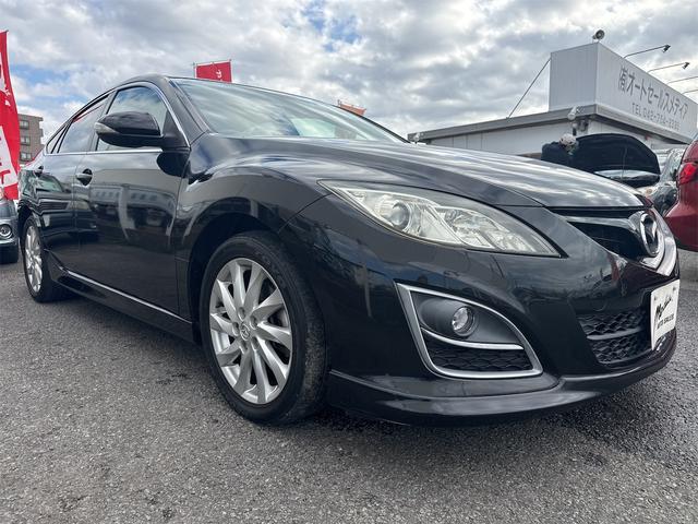 アテンザスポーツ 25S 禁煙車 メモリーナビ ワンセグ Bluetooth接続 DVD CD クルーズコントロール HID ETC アドバンストキー プッシュスタート 横滑り防止装置 FRスポイラー AW タイミングチェーン(48枚目)