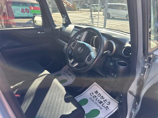 Ｎ－ＢＯＸ Ｇ　ターボＳＳパッケージ　禁煙車　前後ドライブレコーダー　ＳＤナビ　バックカメラ　ＣＤ　両側パワースライドドア　ＨＩＤ　ＥＴＣ　クルーズコントロール　横滑り防止装置　ステリングシフトスイッチ　純正１４ＡＷ　タイミングチェーン（38枚目）