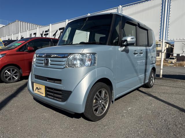 Ｎ－ＢＯＸ Ｇ　ターボＳＳパッケージ　禁煙車　前後ドライブレコーダー　ＳＤナビ　バックカメラ　ＣＤ　両側パワースライドドア　ＨＩＤ　ＥＴＣ　クルーズコントロール　横滑り防止装置　ステリングシフトスイッチ　純正１４ＡＷ　タイミングチェーン（45枚目）