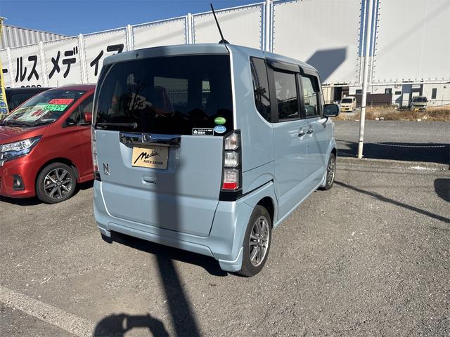 Ｎ－ＢＯＸ Ｇ　ターボＳＳパッケージ　禁煙車　前後ドライブレコーダー　ＳＤナビ　バックカメラ　ＣＤ　両側パワースライドドア　ＨＩＤ　ＥＴＣ　クルーズコントロール　横滑り防止装置　ステリングシフトスイッチ　純正１４ＡＷ　タイミングチェーン（53枚目）