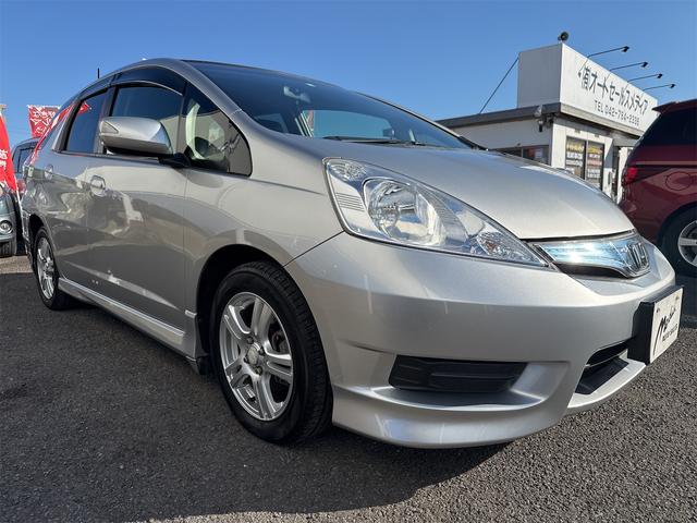 フィットシャトルハイブリッド ハイブリッド・スマートセレクション 禁煙車 USB接続 CD ハーフレザーシート HID ETC スマートキー 横滑り防止装置 社外15インチAW タイミングチェーン(46枚目)