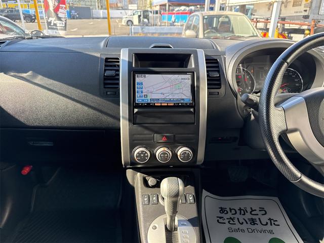 エクストレイル 20Xtt 禁煙車 SDナビ バックカメラ フルセグ Bluetooth接続 DVD シートヒーター HID ETC インテリキー 純正18インチAW タイミングチェーン(8枚目)