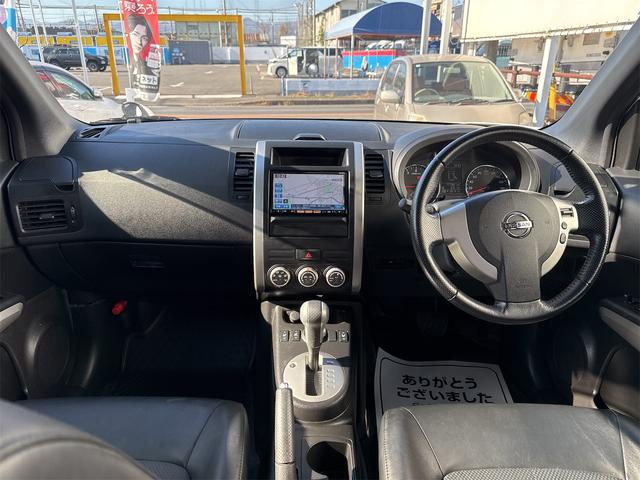 エクストレイル 20Xtt 禁煙車 SDナビ バックカメラ フルセグ Bluetooth接続 DVD シートヒーター HID ETC インテリキー 純正18インチAW タイミングチェーン(10枚目)