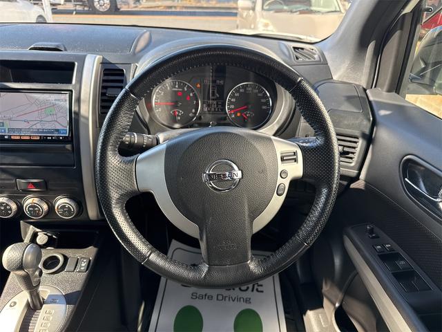 エクストレイル 20Xtt 禁煙車 SDナビ バックカメラ フルセグ Bluetooth接続 DVD シートヒーター HID ETC インテリキー 純正18インチAW タイミングチェーン(12枚目)