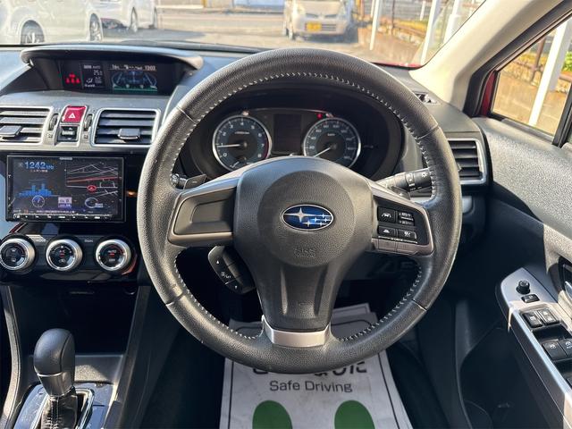 インプレッサスポーツ 2.0iアイサイト プラウドエディション 4WD 後期型 禁煙車 メモリーナビ バックカメラ フルセグBluetooth DVD パワーシート プッシュスタート スマートキー クルーズコントロール 横滑り防止装置 純正AW タイミングチェーン(12枚目)