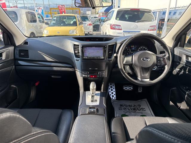 レガシィツーリングワゴン ２．５ｉ　Ｂスポーツアイサイト　Ｇパッケージ　４ＷＤ　禁煙車　メモリーナビ　バックカメラ　フルセグ　Ｂｌｕｅｔｏｏｔｈ　ＤＶＤ　ハーフレザーシート　パワーシート　ＨＩＤ　ＥＴＣ　クルーズコントロール　横滑防止装置　スマートキー　タイミングチェーン（8枚目）