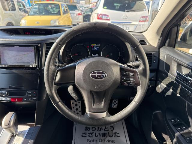 レガシィツーリングワゴン ２．５ｉ　Ｂスポーツアイサイト　Ｇパッケージ　４ＷＤ　禁煙車　メモリーナビ　バックカメラ　フルセグ　Ｂｌｕｅｔｏｏｔｈ　ＤＶＤ　ハーフレザーシート　パワーシート　ＨＩＤ　ＥＴＣ　クルーズコントロール　横滑防止装置　スマートキー　タイミングチェーン（12枚目）