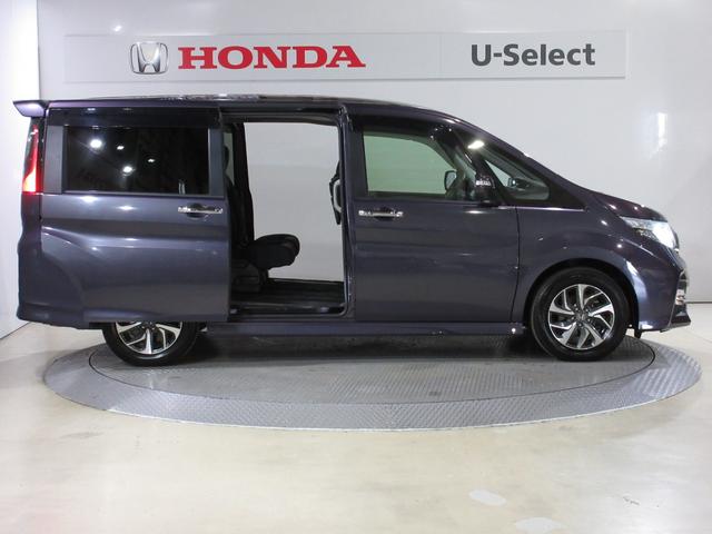 ステップワゴンスパーダ スパーダホンダセンシング　／禁煙車／９ｉｎ画面ナビＶＸＭ－１７５ＶＦＮｉ／フルセグＴＶ／リア席モニター／両側電動スライドドア／スマートキー／センシング／ＥＴＣ／ＬＥＤライト／リアカメラ／ＢＴＡ／純正１６ＡＷ／７人／カーテンＡＢ（5枚目）