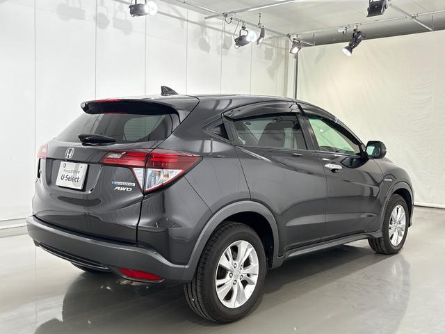 ヴェゼル ハイブリッドX /ワンオーナー/禁煙車/純正メモリーナビ/リアカメラ/LEDヘッドライト/ 純正16インチアルミホイール/前後ドラレコ/シートヒーター/CTBA/ メンテナンスノート キーレスエントリー リヤカメラ(6枚目)