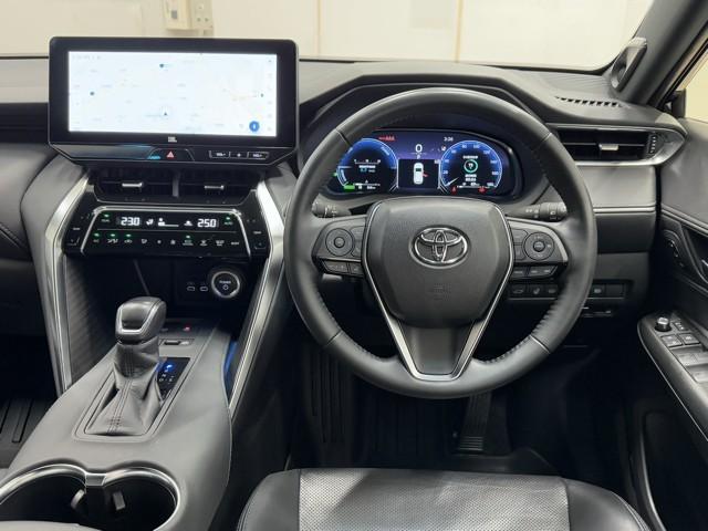 ハリアーハイブリッド Z レザーパッケージ 地デジ 横滑防止 盗難防止システム 寒冷地仕様 Bモニター 革 LEDライト パワーウィンドウ クルコン スマートキ- 助手席エアバック パワーシート エアバッグ 点検記録簿 オートエアコン ナビTV(4枚目)