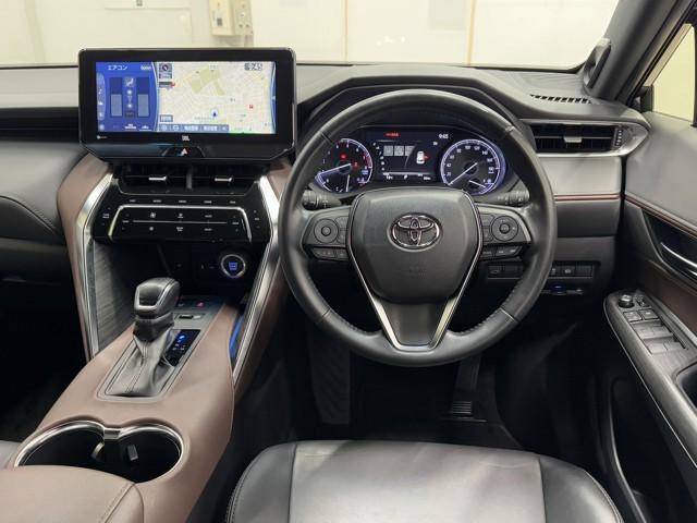 ハリアー Ｚ　盗難防止　運転席パワーシート　地デジ　横滑防止装置　リアビューカメラ　ヘッドライトＬＥＤ　アルミホイール　点検記録簿　Ｗエアバッグ　キーレス　ドラレコ付き　スマートキ－　サイドエアバッグ　エアコン（4枚目）