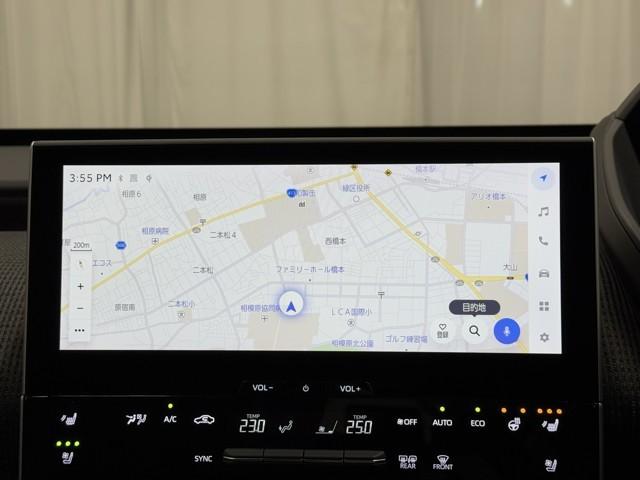 ナビゲーション付なので、何時何処でも行きたい場所へ。　ナビって無くて良いかなと思っていても一回使うと手放せませんよね。