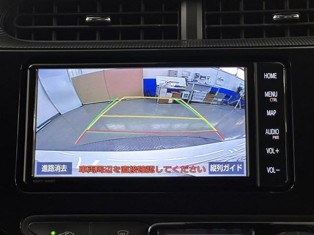 アクア Sスタイルブラック AUX端子 ECOモード 記録簿あり バックモニタ- 地デジフルセグ ナビTV イモビライザー スマートキープッシュスタート アルミホイール ETC付き Wエアバッグ キーフリ メモリーナビゲーション(6枚目)