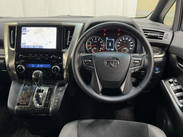 アルファード 2.5S タイプゴールドIII ナビTV フルセグテレビ TSS BM クルコン AC100V電源 LEDヘッドライト ドライブレコーダー ETC オートエアコン ダブルエアコン パワステ キーレス スマートキー 横滑り防止装置(4枚目)