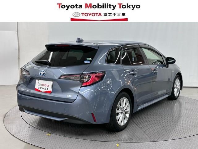 カローラツーリング ハイブリッド S インテリジェントクリアランスソナー ドラレコ付き Rカメラ AAC LEDライト メディアプレイヤー接続 1オーナー車 横滑防止装置 整備記録簿 クルコン ETC車載器 ナビ&TV キーフリーシステム(2枚目)