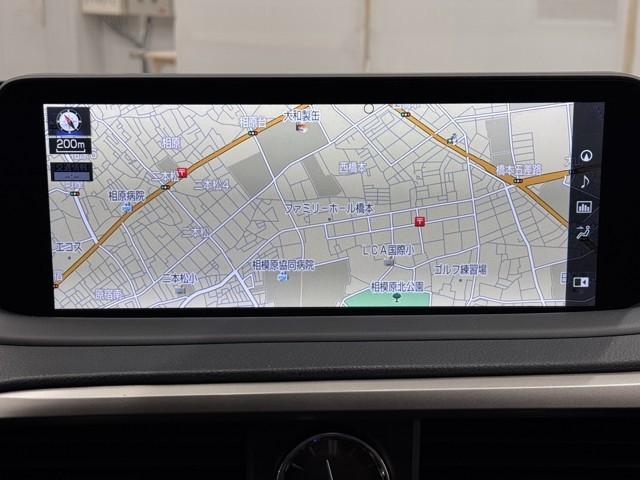 ＲＸ ＲＸ４５０ｈ　バージョンＬ　ワンオーナ　プリクラッシュセーフティー　リアカメラ　ナビＴＶ　地デジ　本革　メモリナビ　横滑り防止装置　盗難防止装置　記録簿　エアバッグ　ＤＶＤ再生機能　１００Ｖ　大型サンルーフ　ＡＢＳ　ＬＥＤライト（5枚目）