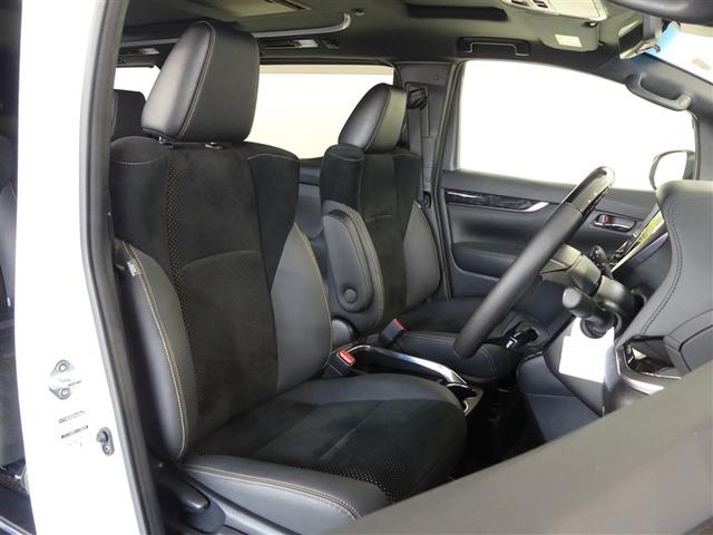 アルファード 2.5S タイプゴールド サンルーフ フルセグ メモリーナビ 後席モニター バックカメラ 衝突被害軽減システム ETC 両側電動スライド LEDヘッドランプ フルエアロ 3列シート ワンオーナー DVD再生 記録簿 安全装備(16枚目)