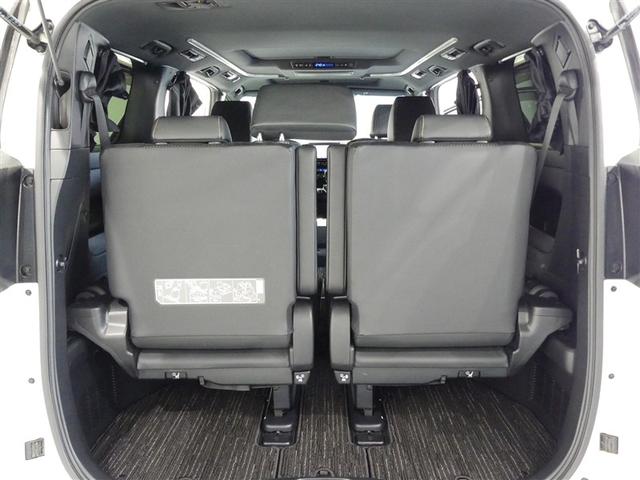 アルファード 2.5S タイプゴールド サンルーフ フルセグ メモリーナビ 後席モニター バックカメラ 衝突被害軽減システム ETC 両側電動スライド LEDヘッドランプ フルエアロ 3列シート ワンオーナー DVD再生 記録簿 安全装備(18枚目)