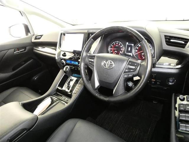 アルファード 2.5S Cパッケージ サンルーフ フルセグ メモリーナビ 後席モニター バックカメラ 衝突被害軽減システム ETC 両側電動スライド LEDヘッドランプ 3列シート ワンオーナー DVD再生 ミュージックプレイヤー接続可(2枚目)