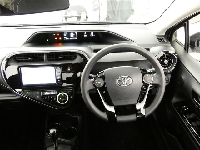 アクア Ｓスタイルブラック　ワンセグ　メモリーナビ　バックカメラ　衝突被害軽減システム　ＬＥＤヘッドランプ　ワンオーナー　記録簿　ナビ＆ＴＶ　ＣＤ　盗難防止装置　スマートキー　キーレス　ハイブリッド（4枚目）