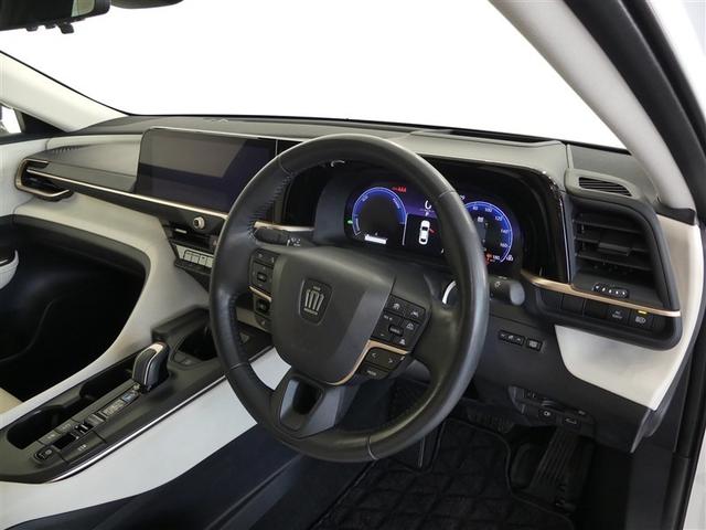 クラウンクロスオーバー Ｇアドバンスド・レザーパッケージ　革シート　４ＷＤ　フルセグ　メモリーナビ　バックカメラ　ドラレコ　衝突被害軽減システム　ＥＴＣ　ＬＥＤヘッドランプ　ワンオーナー　ミュージックプレイヤー接続可　記録簿　安全装備　電動シート　ナビ＆ＴＶ（2枚目）