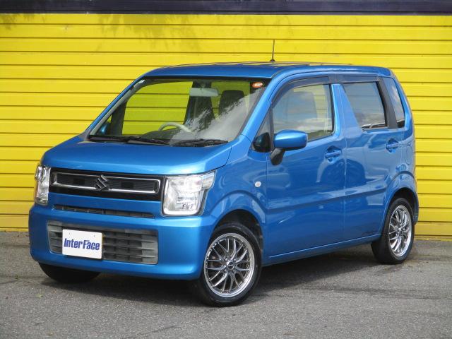 ワゴンＲ ＦＡ　純正５速マニュアル車　ケンウッドＳＤナビ　フルセグ　Ｂｌｕｅｔｏｏｔｈ　ＤＶＤ再生　社外１５インチＡＷ　ワンオーナー車（2枚目）