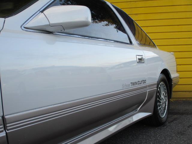 ソアラ 2.0GT-ツインターボ 純正5速マニュアル車 エアコン パワステ パワーウインド 純正オーディオ シルキーエレガントトーニングリペイント済 純正エアロパーツ エンジンオーバーホール タイベル交換 純正イエローフォグランプ(5枚目)