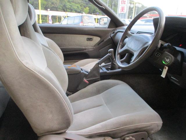 ソアラ 2.0GT-ツインターボ 純正5速マニュアル車 エアコン パワステ パワーウインド 純正オーディオ シルキーエレガントトーニングリペイント済 純正エアロパーツ エンジンオーバーホール タイベル交換 純正イエローフォグランプ(9枚目)