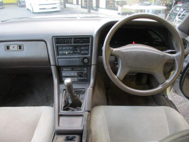 ソアラ 2.0GT-ツインターボ 純正5速マニュアル車 エアコン パワステ パワーウインド 純正オーディオ シルキーエレガントトーニングリペイント済 純正エアロパーツ エンジンオーバーホール タイベル交換 純正イエローフォグランプ(10枚目)