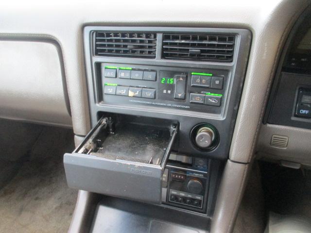 ソアラ 2.0GT-ツインターボ 純正5速マニュアル車 エアコン パワステ パワーウインド 純正オーディオ シルキーエレガントトーニングリペイント済 純正エアロパーツ エンジンオーバーホール タイベル交換 純正イエローフォグランプ(14枚目)