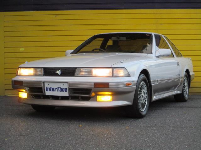 ソアラ 2.0GT-ツインターボ 純正5速マニュアル車 エアコン パワステ パワーウインド 純正オーディオ シルキーエレガントトーニングリペイント済 純正エアロパーツ エンジンオーバーホール タイベル交換 純正イエローフォグランプ(29枚目)