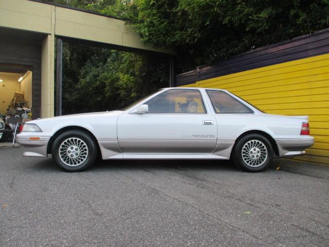 ソアラ 2.0GT-ツインターボ 純正5速マニュアル車 エアコン パワステ パワーウインド 純正オーディオ シルキーエレガントトーニングリペイント済 純正エアロパーツ エンジンオーバーホール タイベル交換 純正イエローフォグランプ(33枚目)