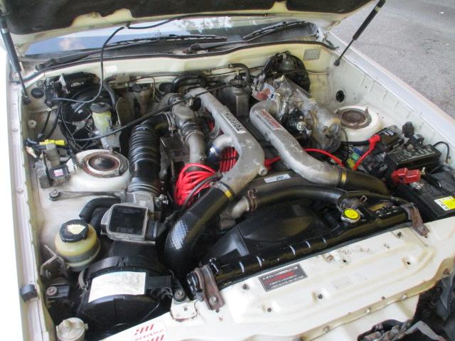 ソアラ 2.0GT-ツインターボ 純正5速マニュアル車 エアコン パワステ パワーウインド 純正オーディオ シルキーエレガントトーニングリペイント済 純正エアロパーツ エンジンオーバーホール タイベル交換 純正イエローフォグランプ(39枚目)