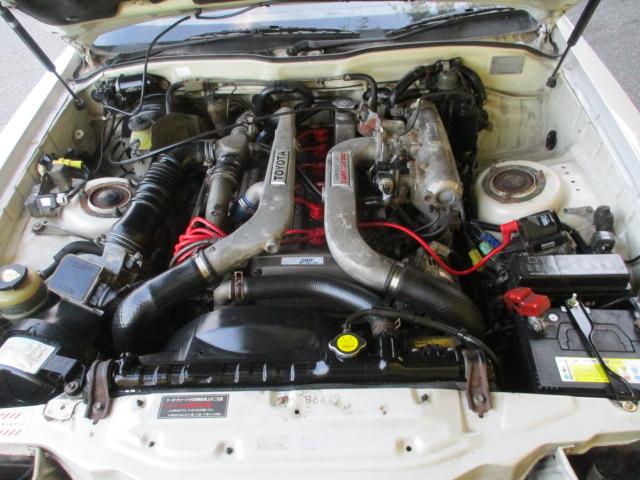 ソアラ 2.0GT-ツインターボ 純正5速マニュアル車 エアコン パワステ パワーウインド 純正オーディオ シルキーエレガントトーニングリペイント済 純正エアロパーツ エンジンオーバーホール タイベル交換 純正イエローフォグランプ(40枚目)