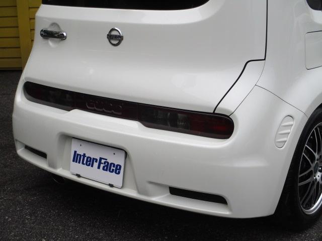 キューブ ライダー 純正HDDナビ フルセグ バックカメラ Bluetooth 革調シートカバー LEDヘッドライト 室内灯LED プッシュスタートスマートキー ビルトインETC WORK16インチAW ローダウンサス(36枚目)