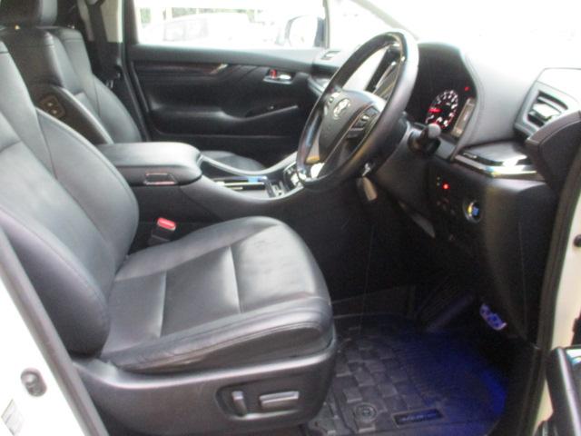 アルファード 2.5S Cパッケージ 純正ワイドナビ フルセグ バックカメラ Bluetooth DVD再生 フリップダウンモニター 両側電動スライドドア パワーバックドア ブラックレザーシート インナーミラードラレコ モデリスタエアロ(9枚目)