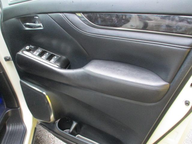 アルファード 2.5S Cパッケージ 純正ワイドナビ フルセグ バックカメラ Bluetooth DVD再生 フリップダウンモニター 両側電動スライドドア パワーバックドア ブラックレザーシート インナーミラードラレコ モデリスタエアロ(40枚目)