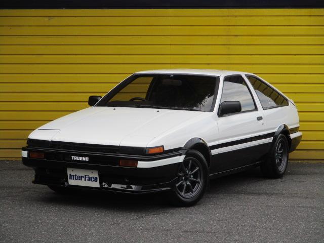 スプリンタートレノ ＧＴ　ＡＰＥＸ　純正５速マニュアル　１６００　４ＡＧエンジン　ＲＳワタナベ１４インチＡＷ　ローダウン　アペックススポーツマフラー（2枚目）