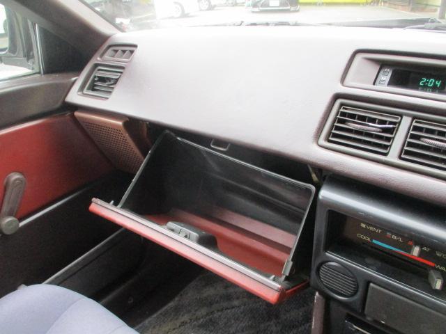 スプリンタートレノ ＧＴ　ＡＰＥＸ　純正５速マニュアル　１６００　４ＡＧエンジン　ＲＳワタナベ１４インチＡＷ　ローダウン　アペックススポーツマフラー（12枚目）