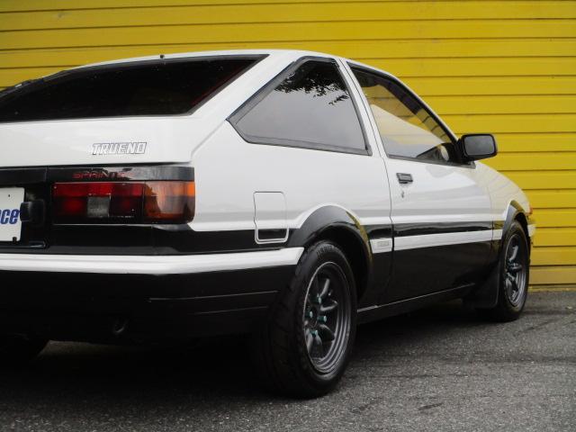 スプリンタートレノ ＧＴ　ＡＰＥＸ　純正５速マニュアル　１６００　４ＡＧエンジン　ＲＳワタナベ１４インチＡＷ　ローダウン　アペックススポーツマフラー（33枚目）