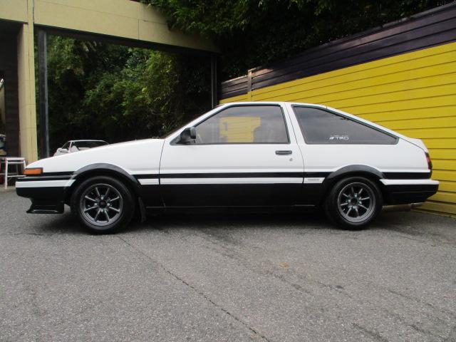 スプリンタートレノ ＧＴ　ＡＰＥＸ　純正５速マニュアル　１６００　４ＡＧエンジン　ＲＳワタナベ１４インチＡＷ　ローダウン　アペックススポーツマフラー（36枚目）