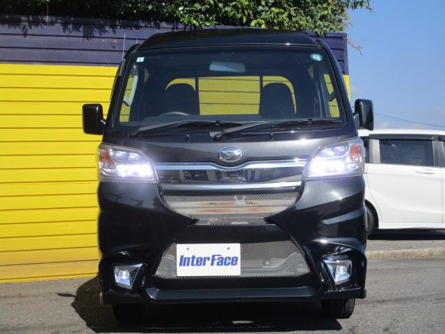 ハイゼットトラック ジャンボ 純正5速マニュアル車 パワーステアリング パワーウインド エアコン キーレス カロッツェリアオーディオ 純正LEDヘッドライト フォグランプ 社外エアロパーツ 社外16インチAW ワンオーナー車(25枚目)