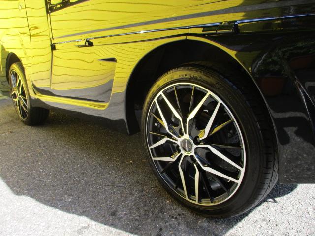 ハイゼットトラック ジャンボ 純正5速マニュアル車 パワーステアリング パワーウインド エアコン キーレス カロッツェリアオーディオ 純正LEDヘッドライト フォグランプ 社外エアロパーツ 社外16インチAW ワンオーナー車(34枚目)