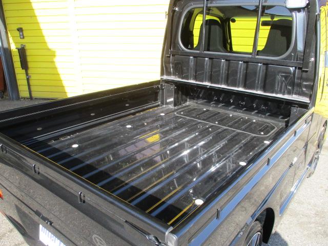 ハイゼットトラック ジャンボ 純正5速マニュアル車 パワーステアリング パワーウインド エアコン キーレス カロッツェリアオーディオ 純正LEDヘッドライト フォグランプ 社外エアロパーツ 社外16インチAW ワンオーナー車(36枚目)