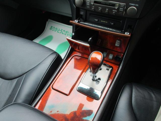 セルシオ eR仕様 純正ナビ バックカメラ サンルーフ 黒革エアーシート パワーシート 電動リヤサンシェード オートクルーズコントロール HIDヘッドライト イエローフォグランプ 純正18インチAW ビルトインETC(18枚目)