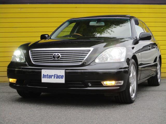 セルシオ eR仕様 純正ナビ バックカメラ サンルーフ 黒革エアーシート パワーシート 電動リヤサンシェード オートクルーズコントロール HIDヘッドライト イエローフォグランプ 純正18インチAW ビルトインETC(45枚目)