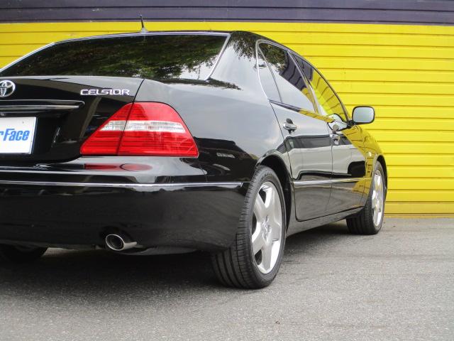 セルシオ eR仕様 純正ナビ バックカメラ サンルーフ 黒革エアーシート パワーシート 電動リヤサンシェード オートクルーズコントロール HIDヘッドライト イエローフォグランプ 純正18インチAW ビルトインETC(47枚目)